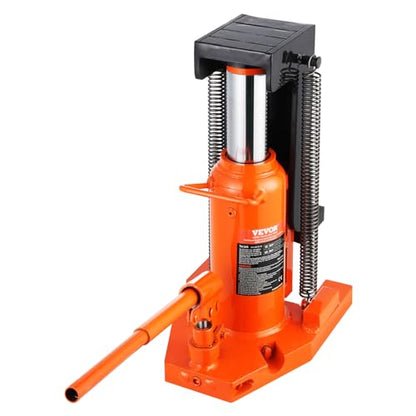 VEVOR Hydraulischer Wagenheber – 10t/20t Tragkraft an Spitze, 30-190 mm Zehenhöhe, 32-48 cm Hubhöhe, luftbetrieben, für Maschinen & Industrie
