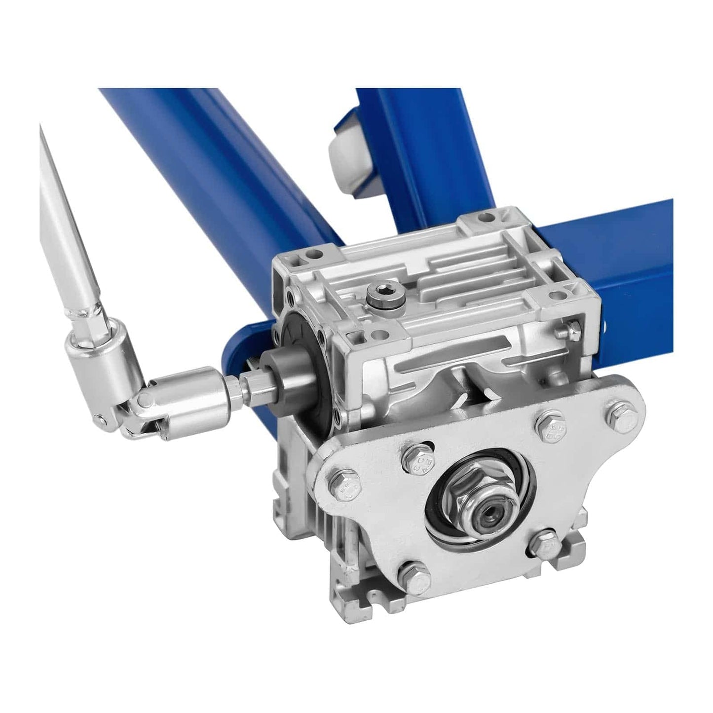 MSW Motor Technics Mobile Hebebühne HB-1500N – 1.500 kg Tragkraft, optimierte Kraftübertragung, Kipp- & Kurzhub-Scherenhebebühne mobil