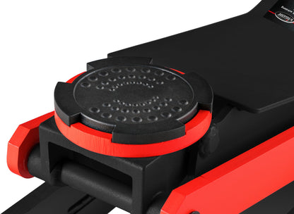 Vigor V6031 Rangierwagenheber bis 2 tonnen | maximale Arbeitshöhe: 53cm | Extra Lange Ausladung (940 mm) | mit Gummiauflage